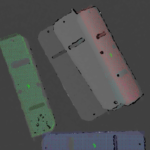 Rys. 1) Rozpoznawanie detali przez system wizyjny 3D.