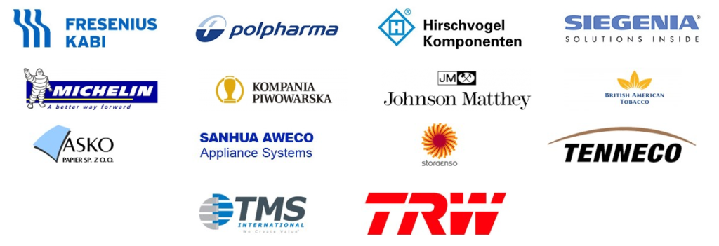 list of INEE Industry's clients